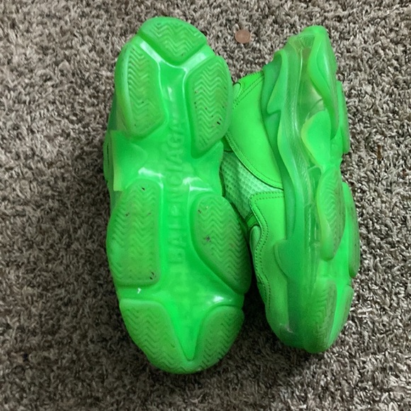 COPY - Slime green balenciaga sneakers size 10 - Picture 2 of 3